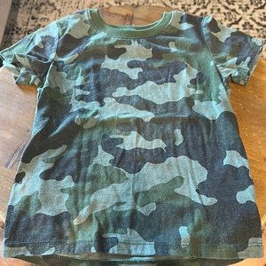 Cat & Jack camo kids shirt.